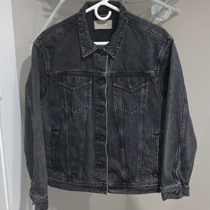Everlane Dark Gray Denim Jacket
